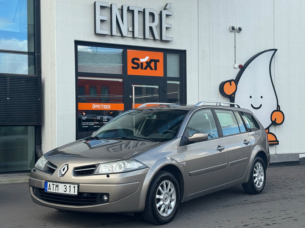 Renault Mégane 1,6 Grandtour Dragkrok+Pdc 105Hk