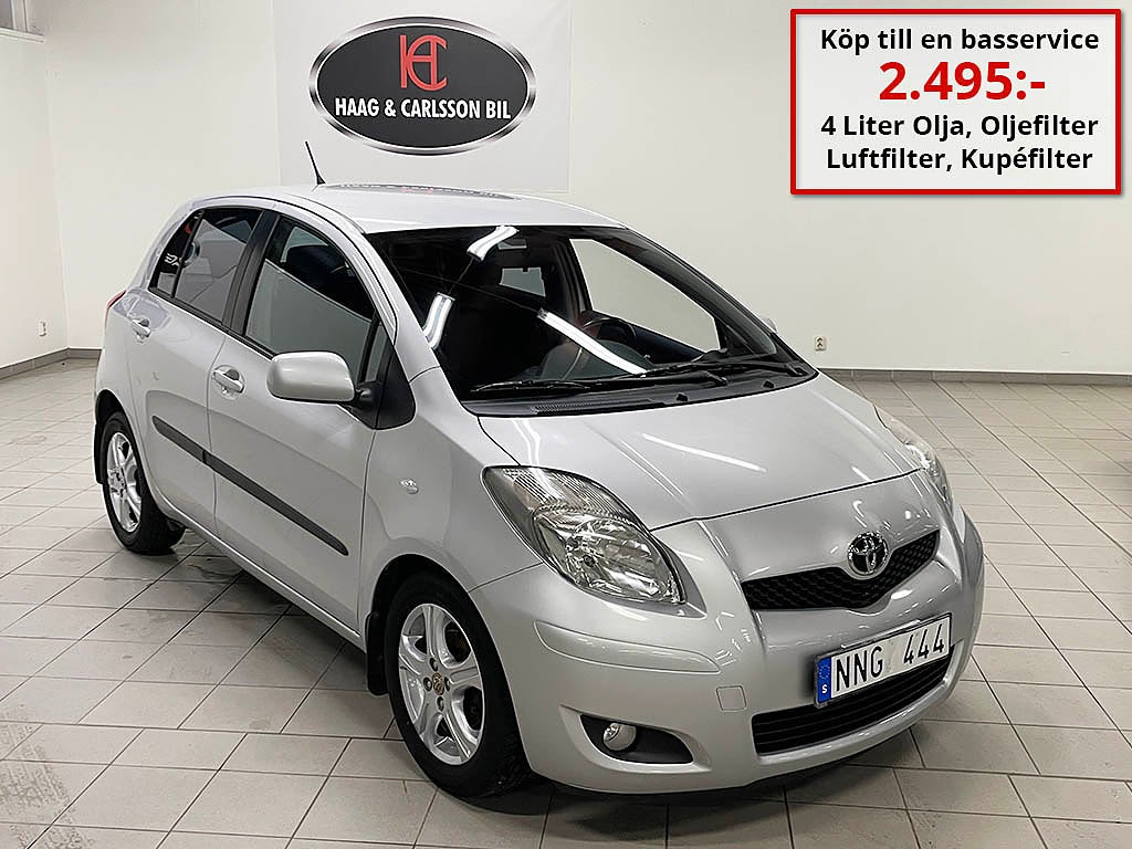 Toyota Yaris 5-dörrar 1.33 Dual VVT-i 101hk