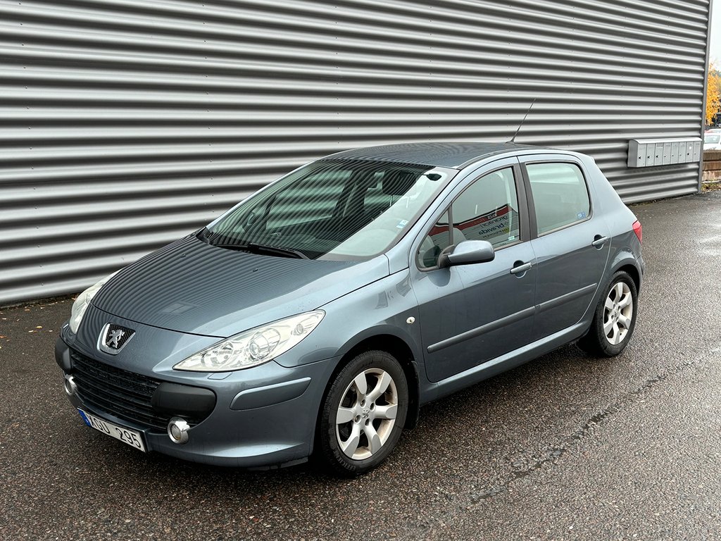 Peugeot 307 5-dörrar 140hk Dragkrok M-Värmare 12000 mil 