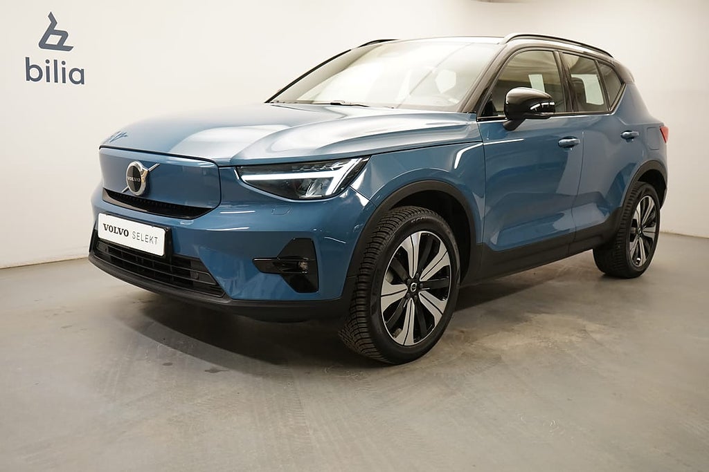 Volvo XC40 Recharge Single Motor Plus, Ränta 2,95%, on call, Navigation