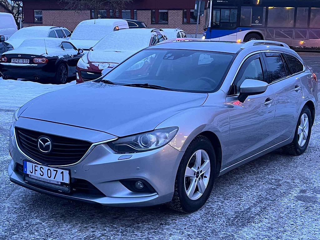 Mazda 6 Wagon 2.2 175hk SKYACTIV-D Exclusive Dragkrok 