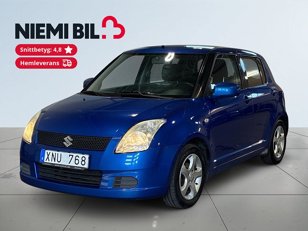 Suzuki Swift 5-dörrar 1.3 DOHC 16V VVT Manuell Drag S&V-däck