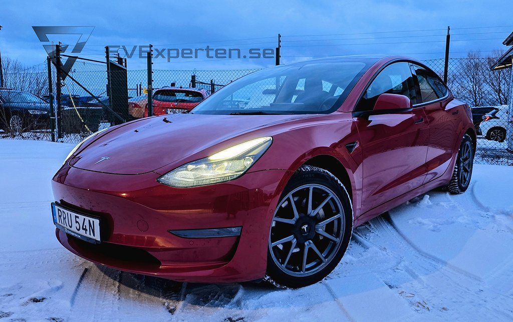 Tesla Model 3 Long Range AWD Full Refresh Rattvärme AP Moms