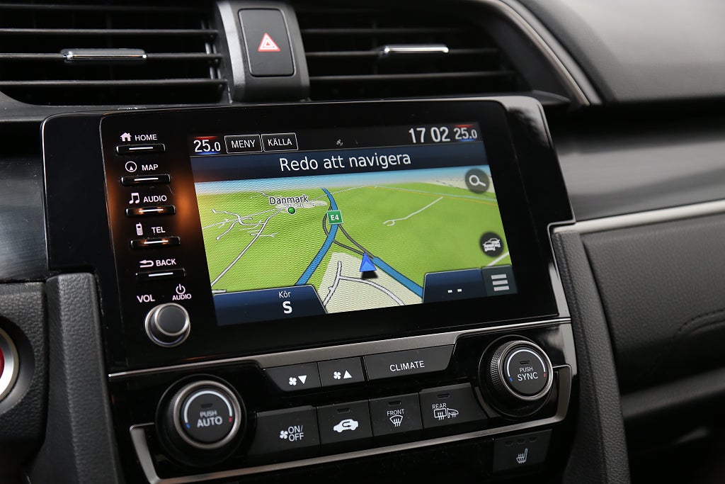 Honda Civic 1,5 i-VTEC Turbo 182hk Sport Plus 5D Motorvärmare 2021