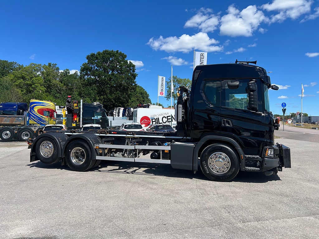 Scania G450 6x2*4 XT Lastväxlare, Fullt Plogutrustad