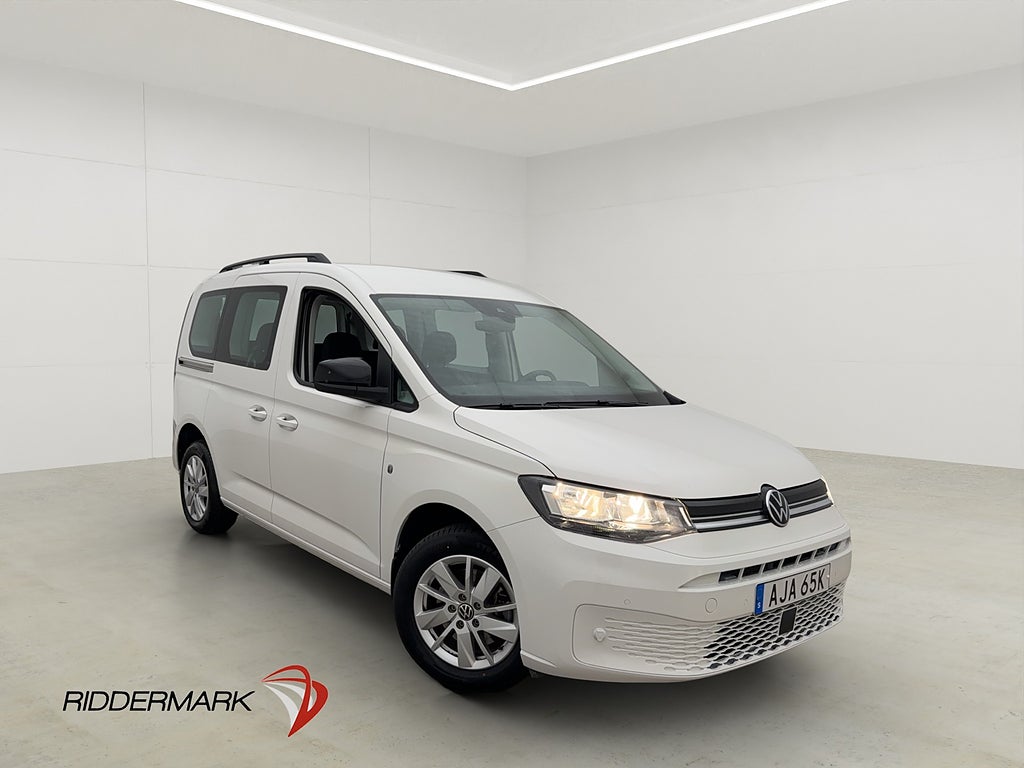 Volkswagen Caddy Life 7-Sits M/K-Värmare B-Kamera Moms