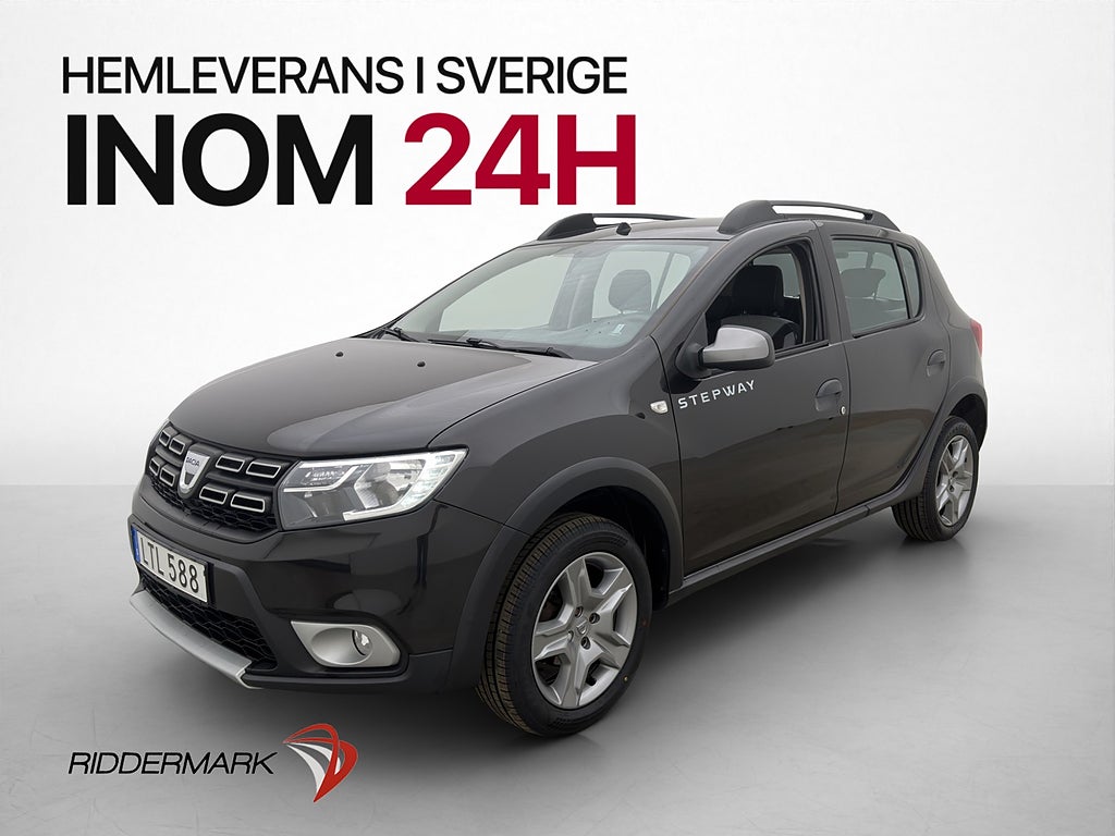 Dacia Sandero Stepway 0.9 TCe Navi Bluetooth P-sensorer 90hk