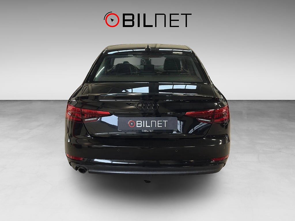 Audi A4 Sedan 2.0 TDI Sport Helläder Keyless 20" LED RS Front