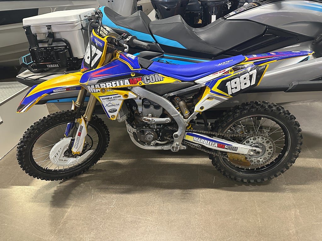Yamaha YZ250F Akrapovic renoverad