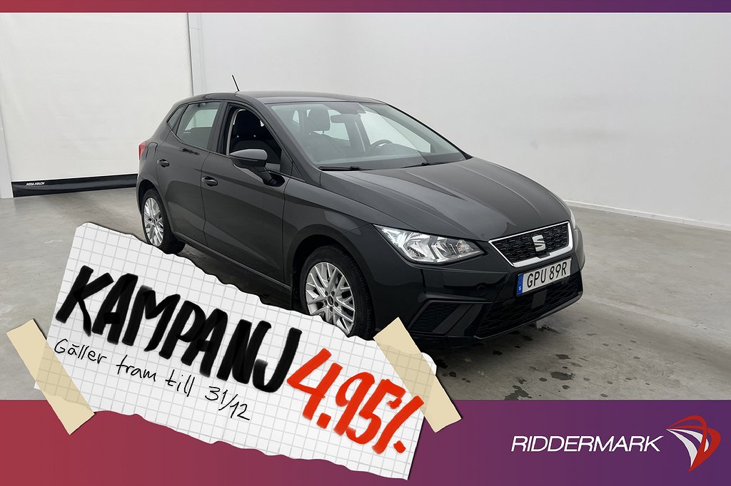 Seat Ibiza 1.0 EcoTSI 115hk Style Cockpit Sens 4,95% Ränta