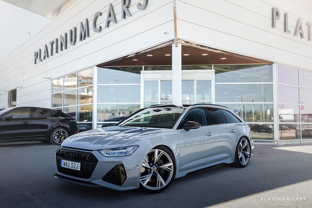 Audi RS6 Q 600hk 2024 / B&O / Sv.Såld / Pano / Matrix 