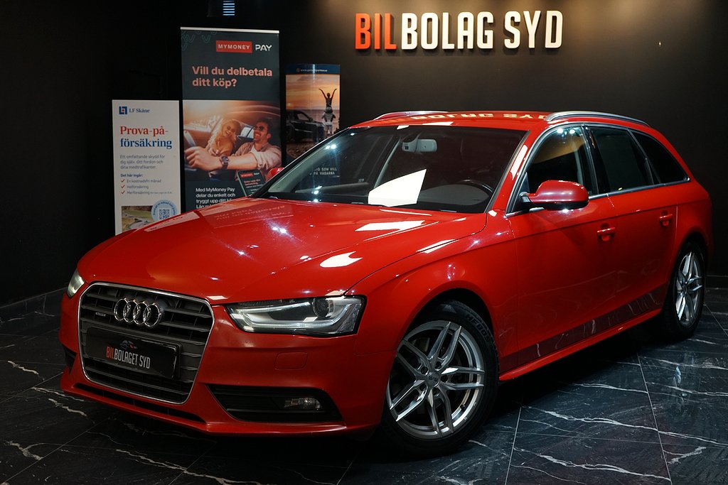 Audi A4 Avant 2.0 TDI 177HK//Quattro//S Line//Toppskick//