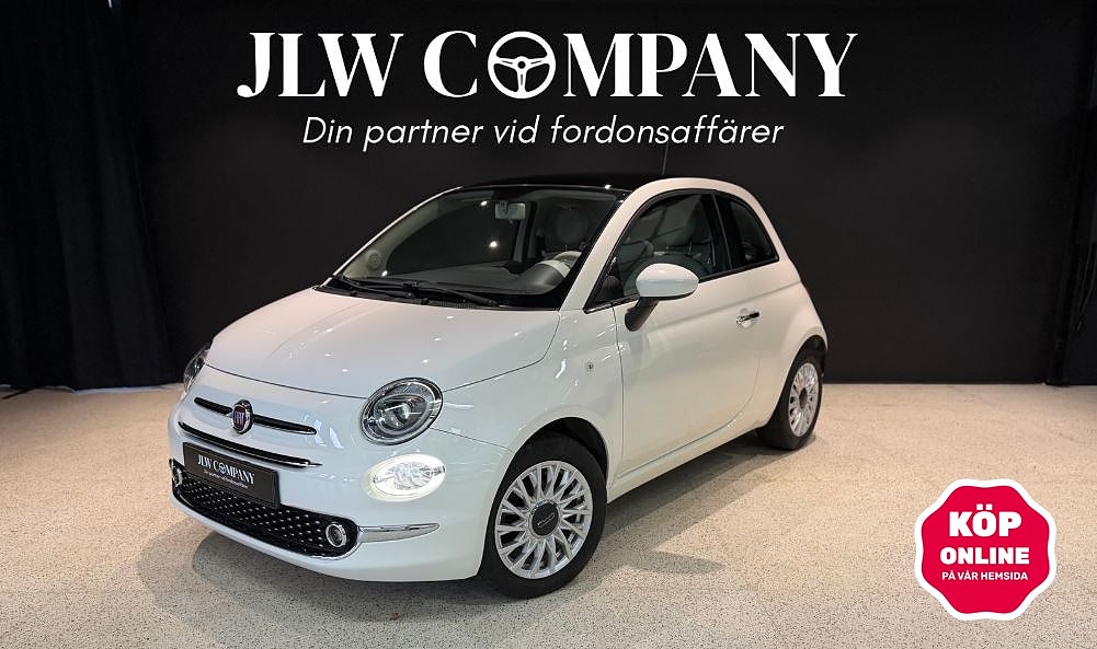 Fiat 500 1.2 | Lounge | Panoramatak | LED