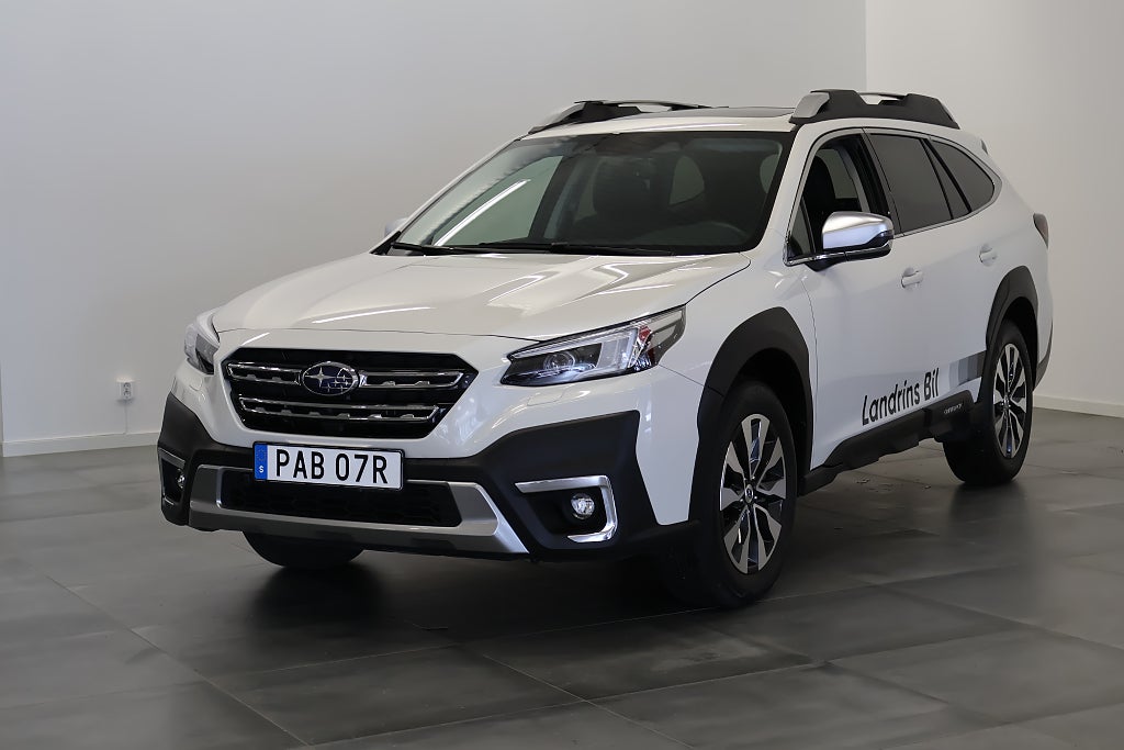 Subaru Outback Touring Dragkrok Motorvärmare Vinterhjul Låg skatt