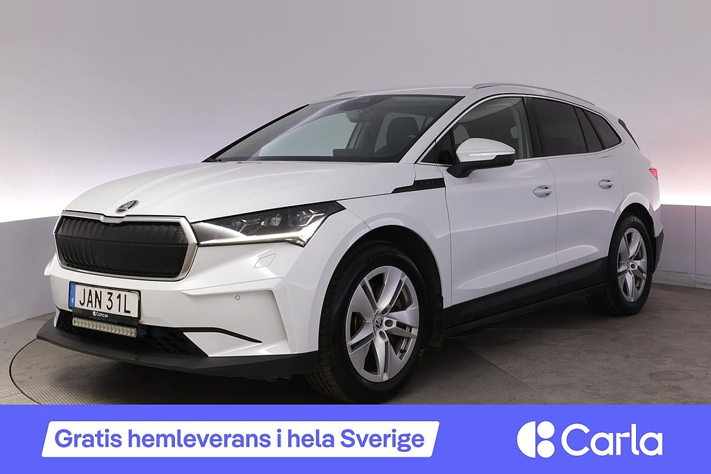 Skoda Enyaq iV 80x Plus Drag Elstol BLIS Kamera AdapFarth
