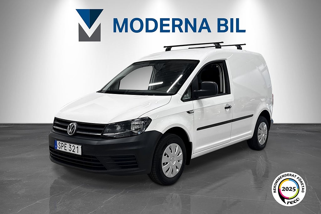 Volkswagen Caddy 2.0 TDI D-värmare Dragkrok Takräcken Euro 6 Svensksåld