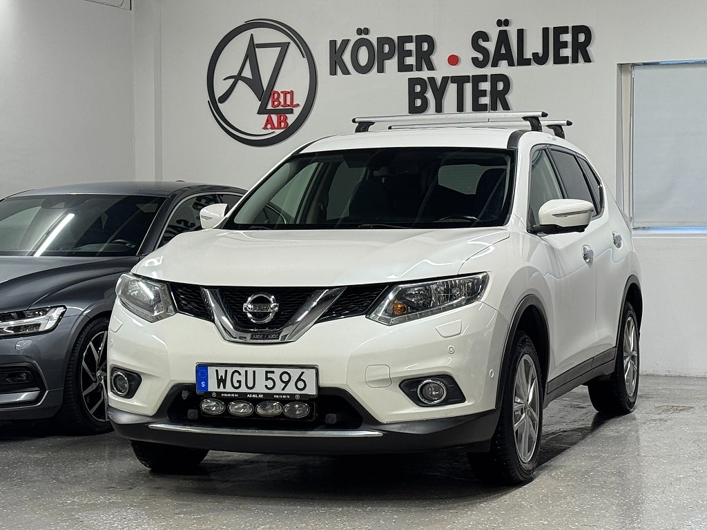 Nissan X-Trail 1.6 dCi DPF 360° kamera GPS FINT SKICK NYBES 
