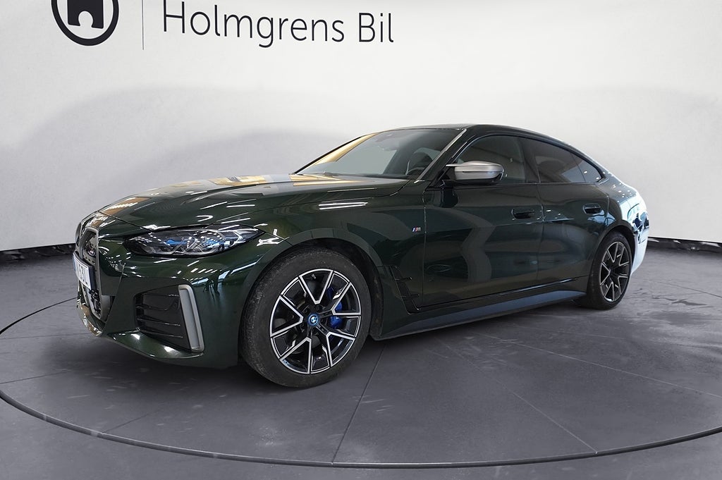 BMW i4 M50 xDrive Gran Coupé Glastak Drag Komfortöppning Akt