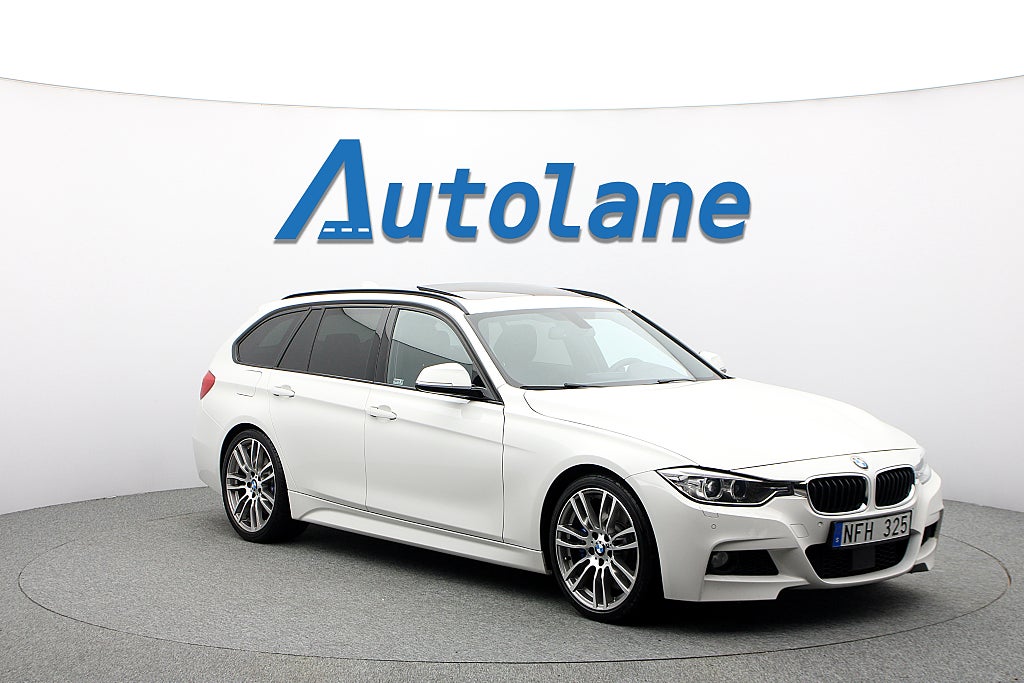 BMW 328i Touring M Sport, Pano, Skinn, HK, 245hk