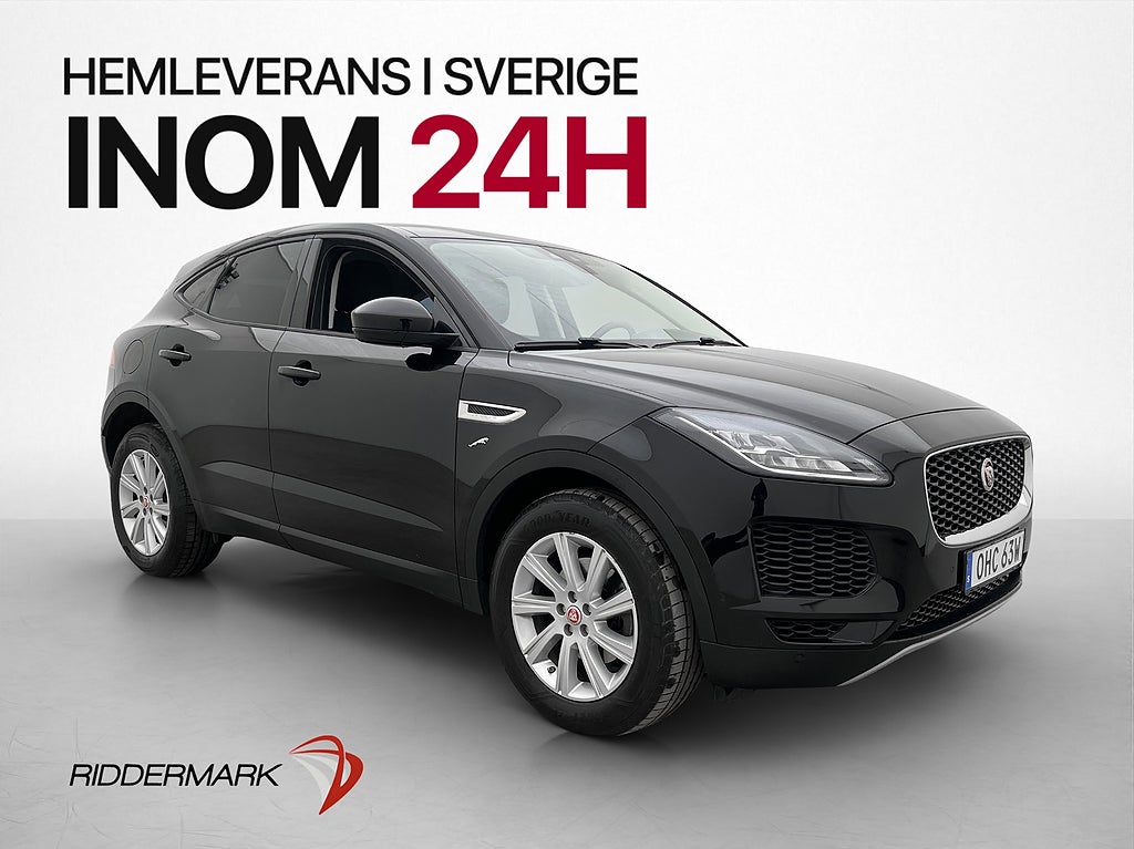 Jaguar E-Pace D150 AWD B-Kamera P-sensorer Keyless CarPlay
