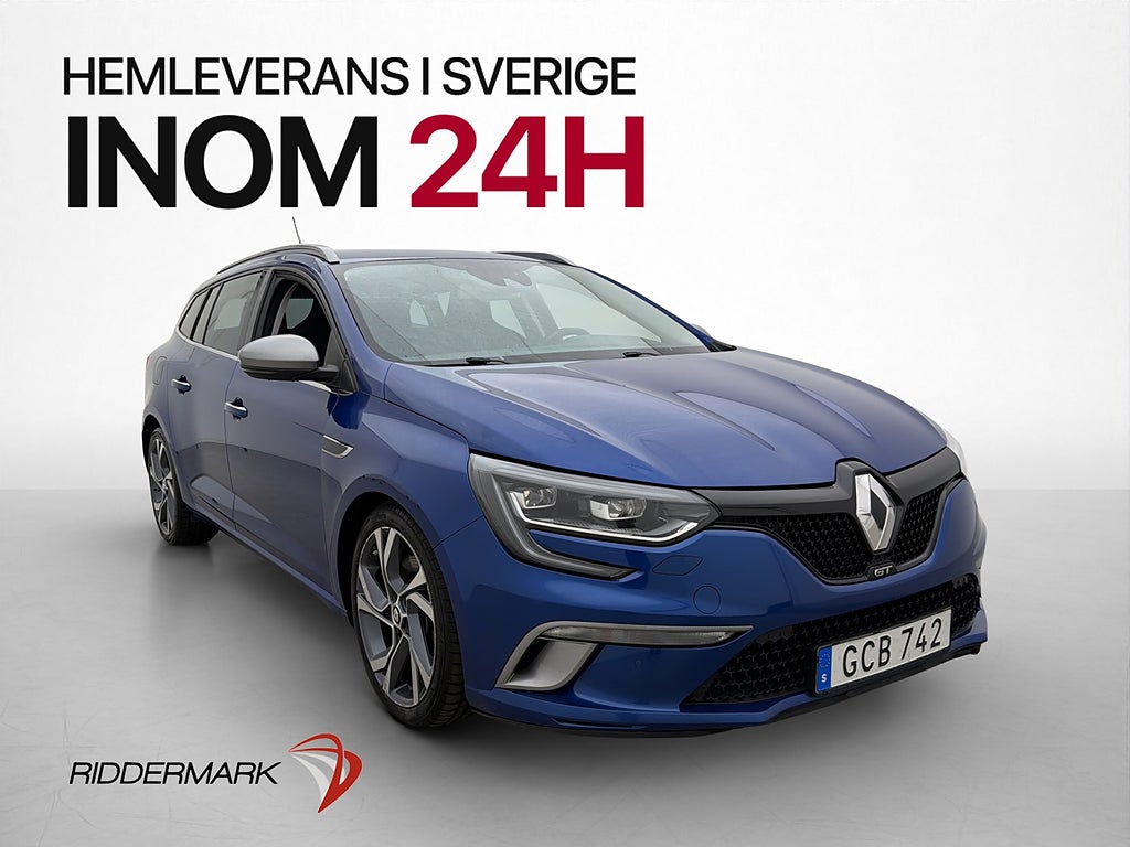 Renault Mégane 1.6 TCe GT Värmare 0,60l/mil BOSE Kamera Navi