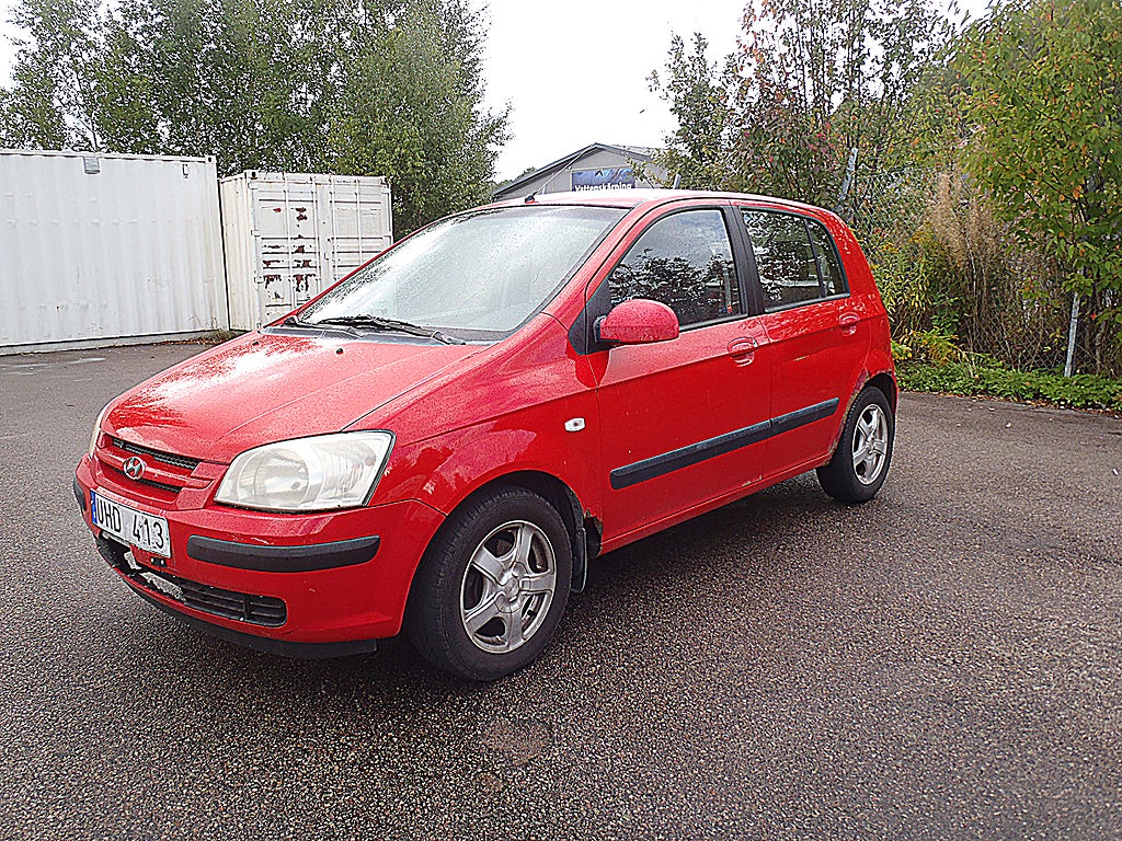 Hyundai Getz 5-dörrar 1.3  82hk  7000:-