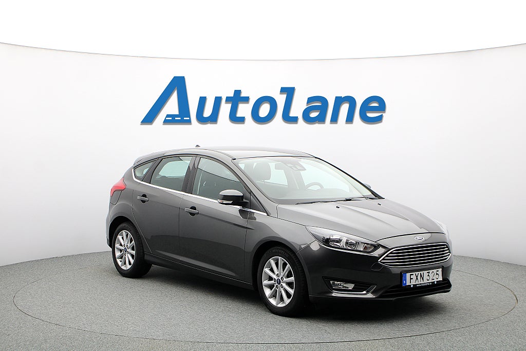 Ford Focus 1.0 EcoBoost Titanium, Ekonomisk, 100hk