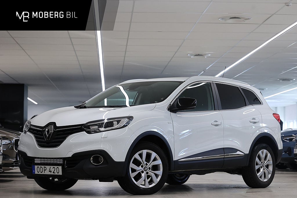 Renault Kadjar 1.2 TCe 130hk *2,99% Räntekampanj* Limited Drag B-Kamera
