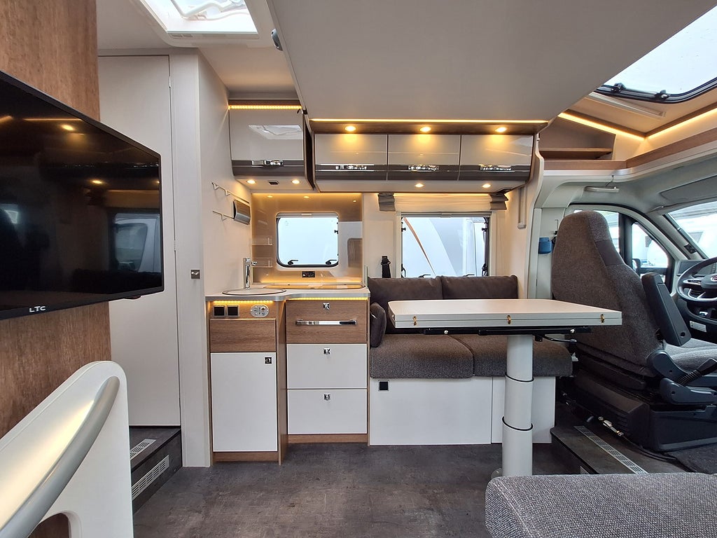 Dethleffs Trend T 7057 DBL Queenbädd, Automat, Solcell