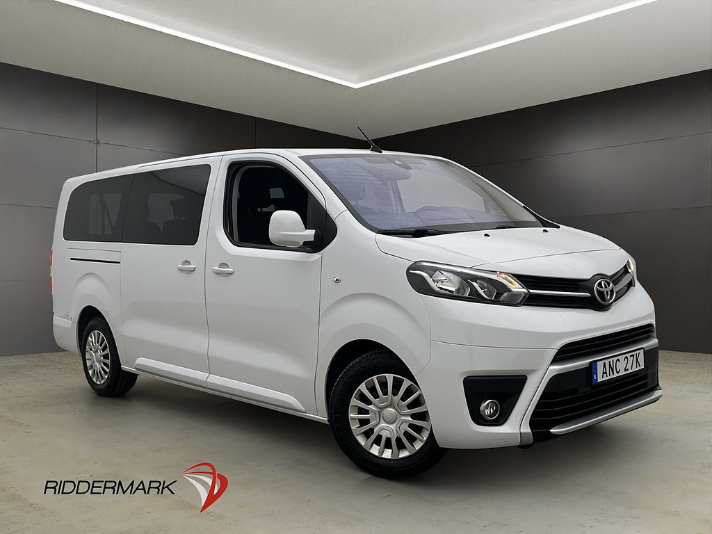 Toyota Proace Verso Extra Lång 2.0D PDC CARPLAY 9-Sits Moms
