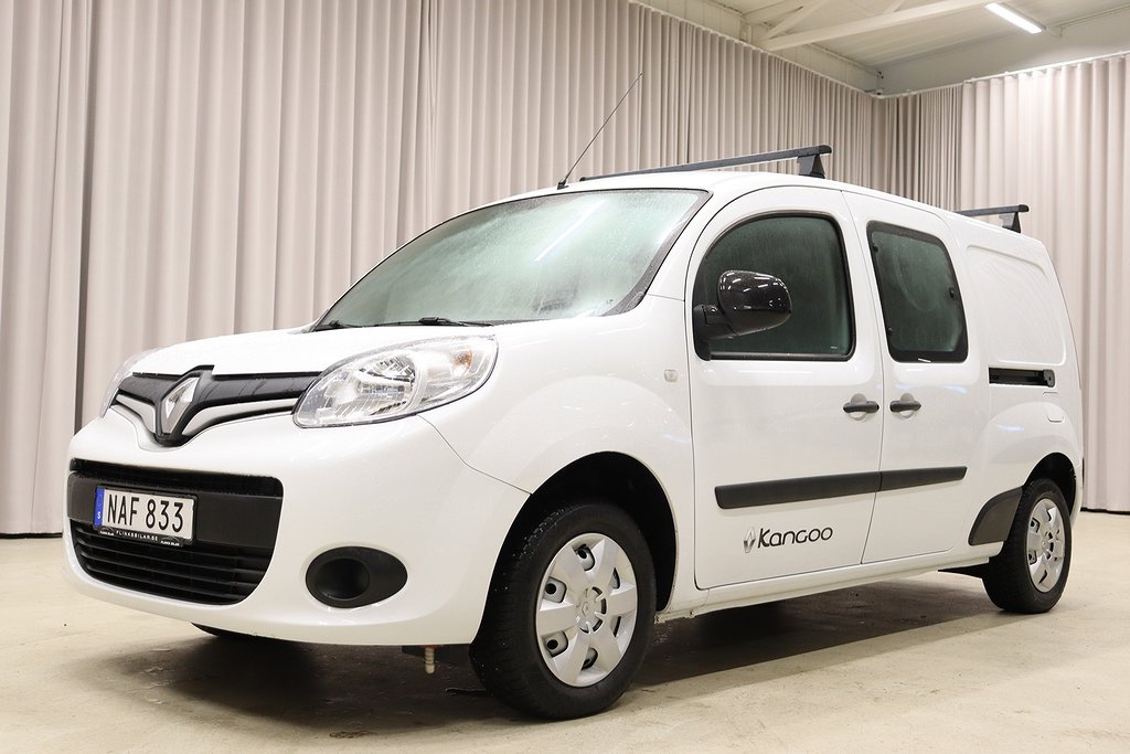 Renault Kangoo Maxi dCi Dubbelhytt MktUtrustning 1700Mil