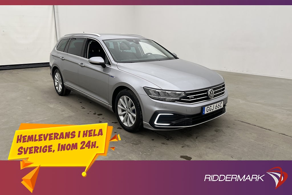 Volkswagen Passat SC GTE 1.4 TSI B-Kamera Navi Drag Skinn