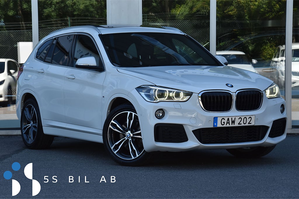 BMW X1 xDrive20d Steptronic M Sport PANO HuD DRAG SKINN 190HK