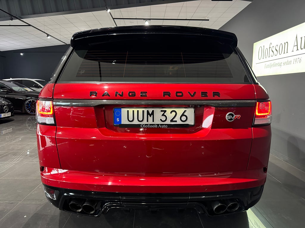 Land Rover Range Rover Sport SVR V8 Carbon Meridian Panorama 550 HK - bild 20