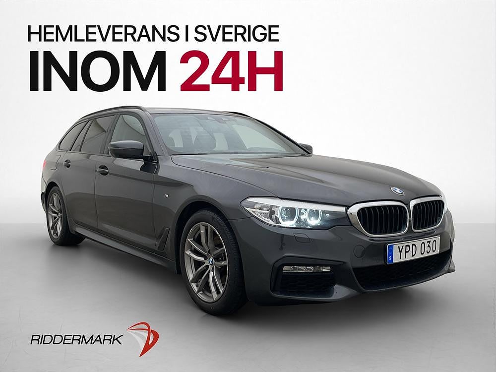 BMW 520 d xDrive 190hk M Sport HiFi 360° CarPlay Skinn Drag