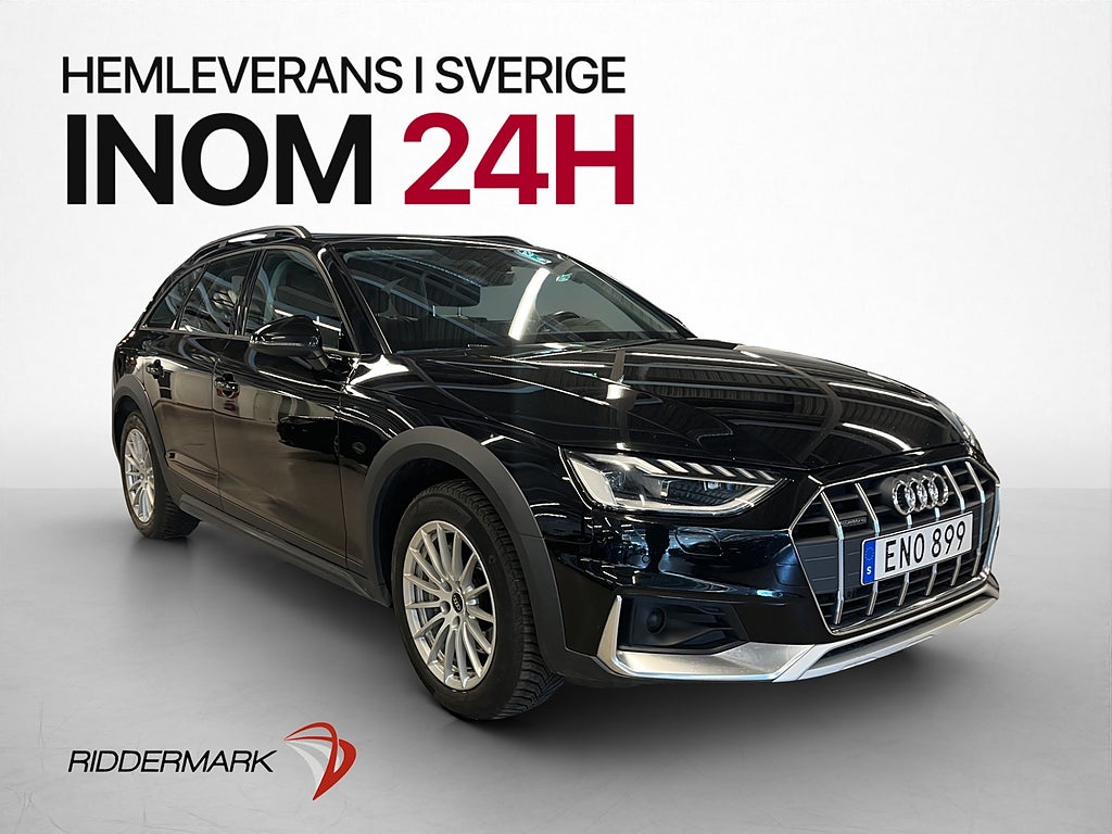Audi A4 Allroad 40 TDI Q 204hk Proline MOMS Värmare Drag GPS