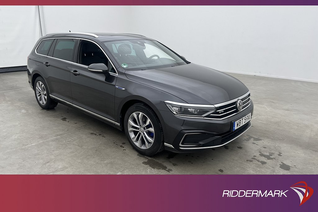 Volkswagen Passat GTE Executive Cockpit Pano Rattvärm Drag