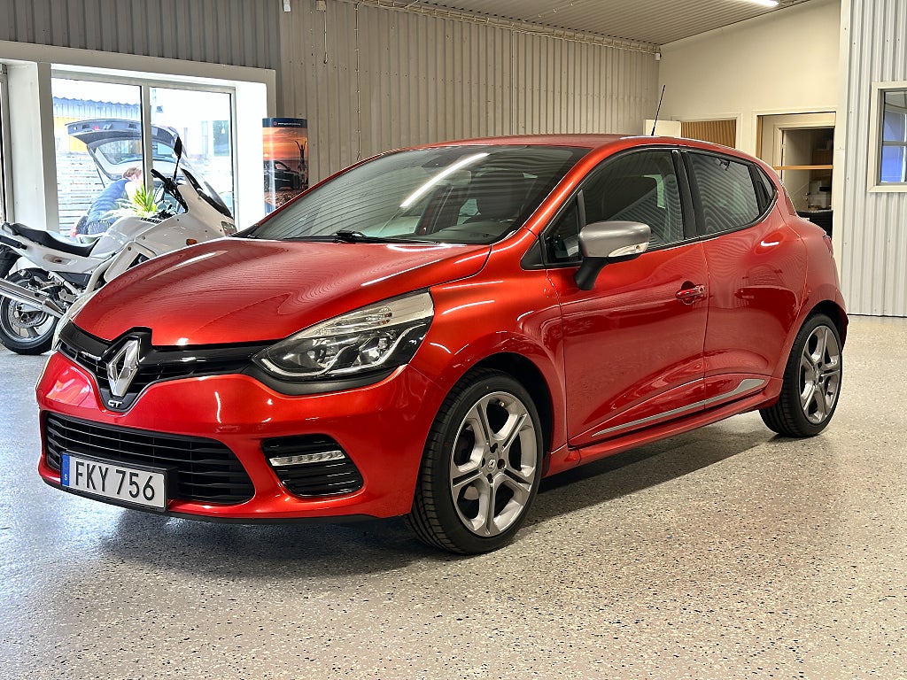 Renault Clio 1.2 TCe EDC GT SPORT Ny bess Nyservad GPS Sportstolar