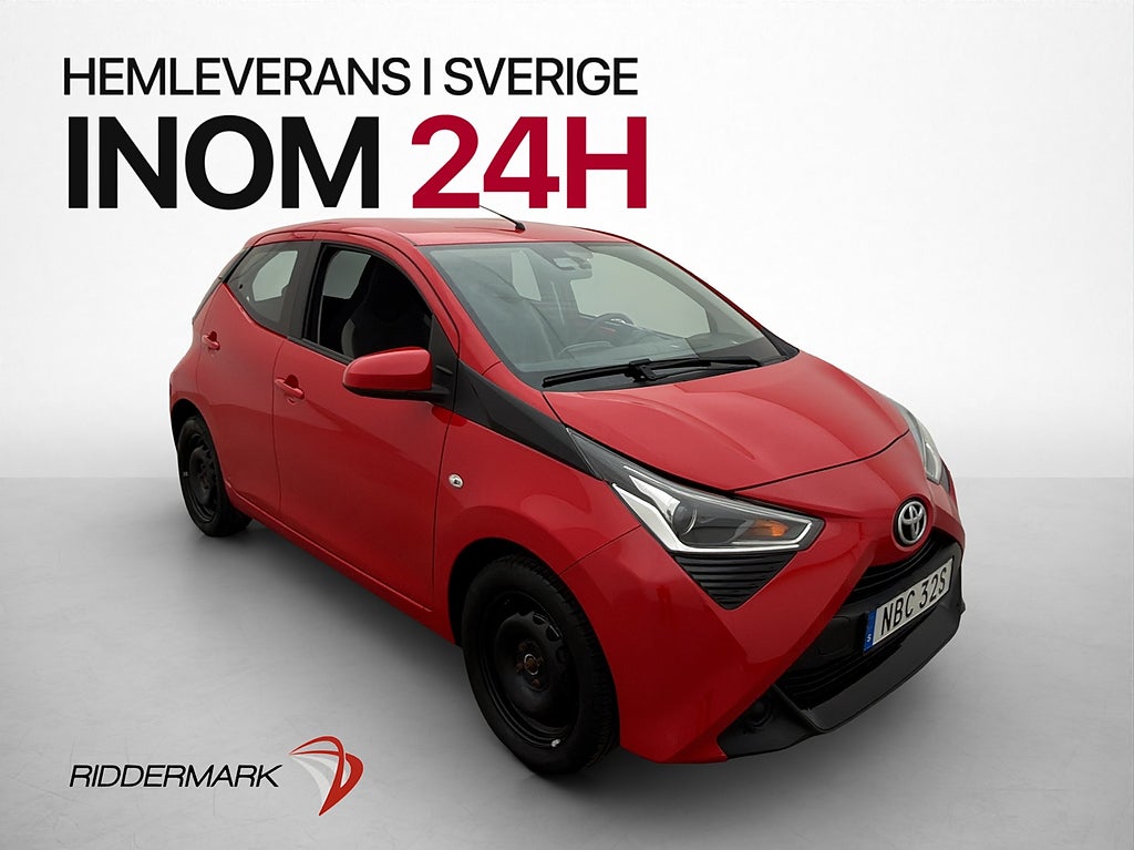Toyota Aygo 1.0 72hk X-PLAY Kamera Bluetooth Lane-Assist