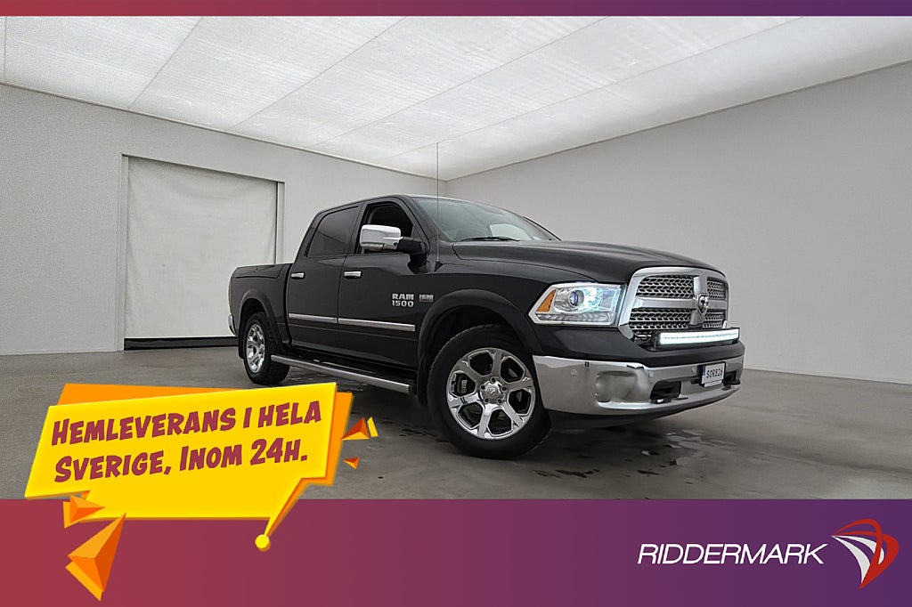 Dodge RAM Laramie 5.7 4x4 Dragkrok Luft Rambox Alpine Skinn