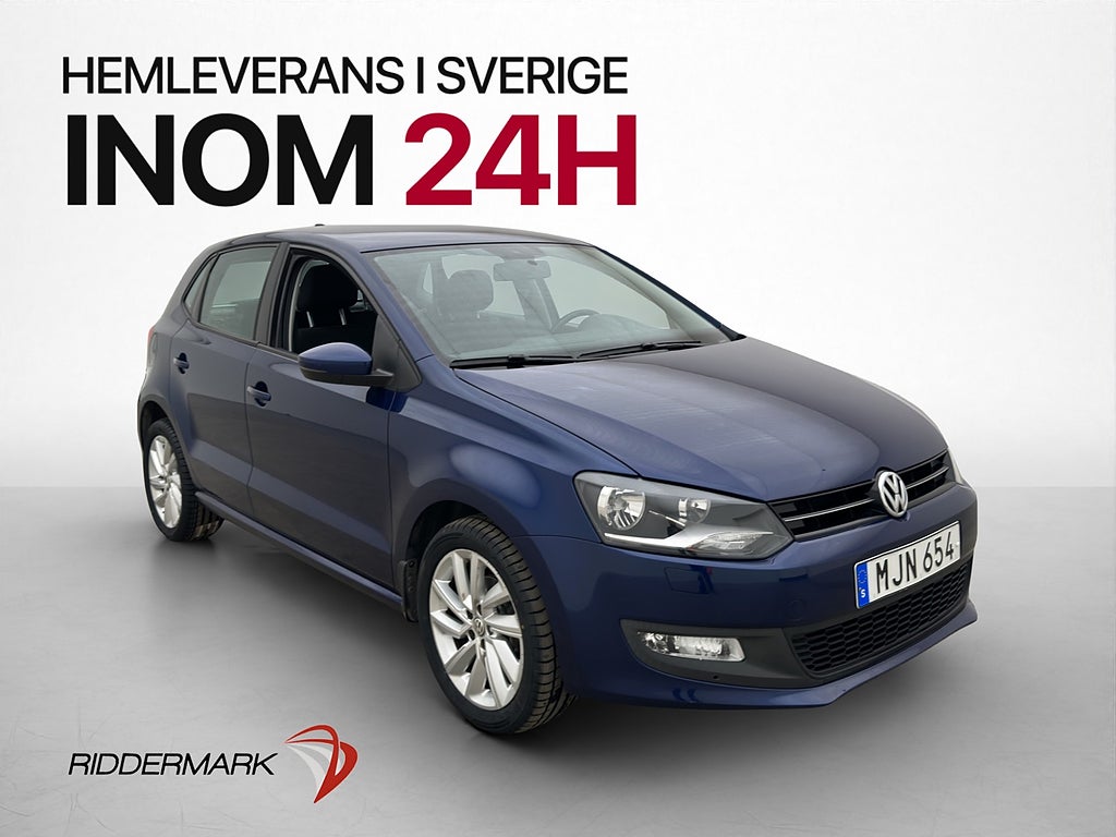 Volkswagen Polo 1.4 MPI 86hk Masters P-Sensorer Farthållare