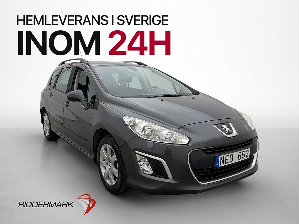 Peugeot 308 sw 1.6 VTi 120hk M&K-Värmare 3-Brukare Drag