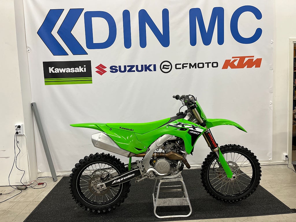 Kawasaki KX 450 "51h, nyservad, kolvbytt"