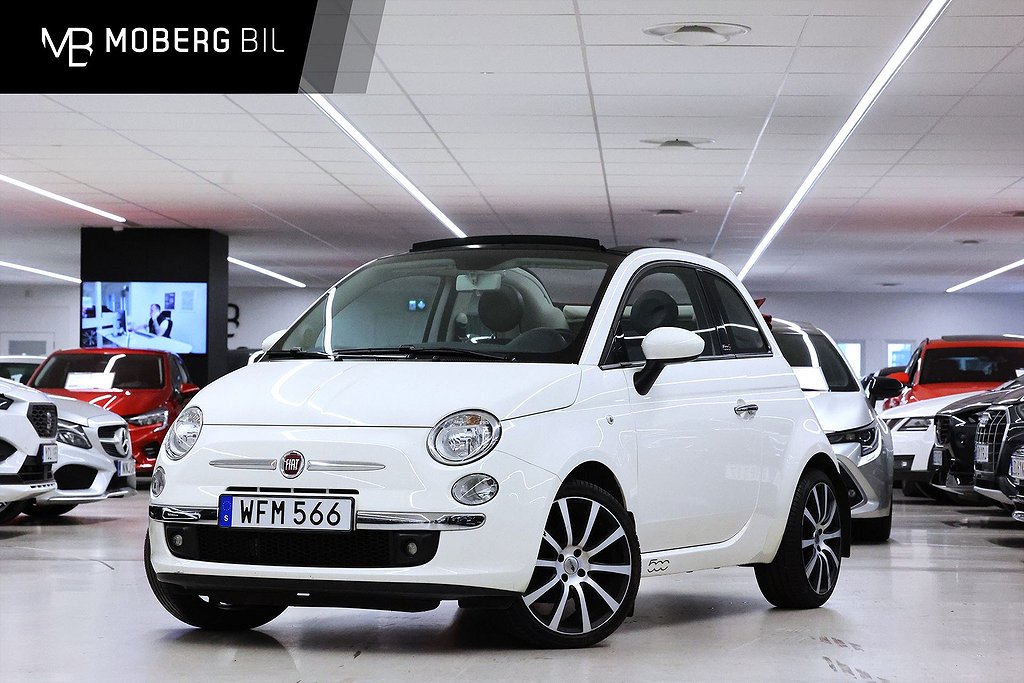 Fiat 500C  1.2 69hk Cabriolet Lounge PDC Drag