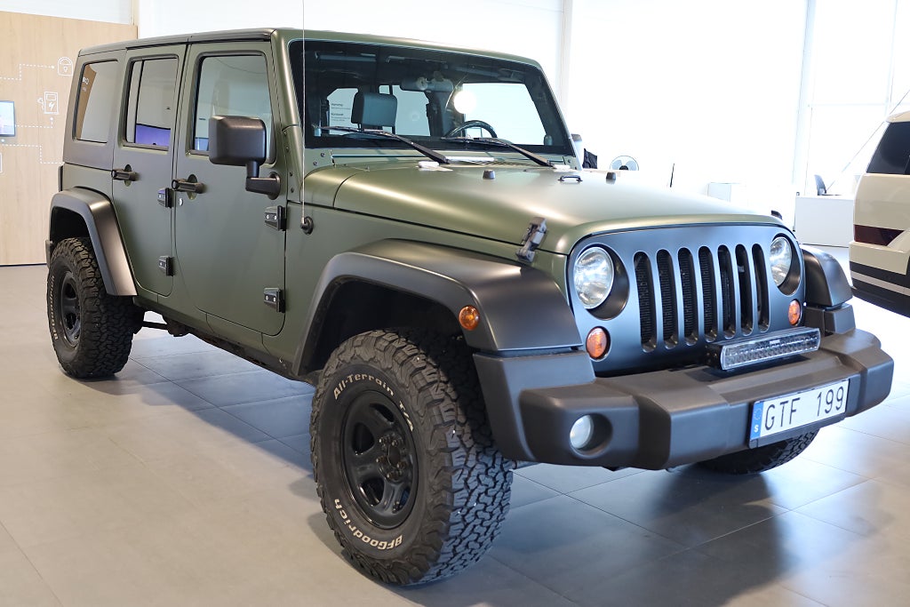 Jeep Wrangler Unlimitid 3.8 V6 AWD 199hk | Dragkrok | 2008