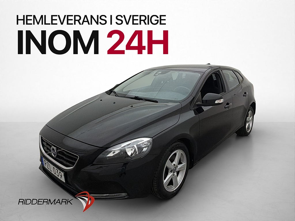 Volvo V40 D2 120hk Värmare VOC Bluetooth Farthållare