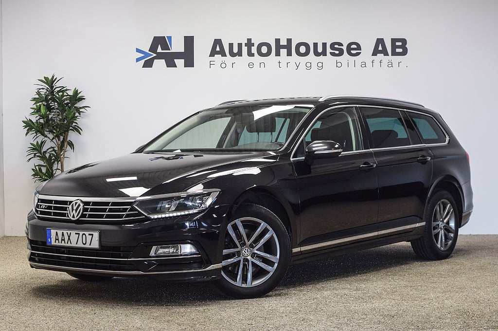 Volkswagen Passat Sportscombi 2.0 TDI GT 190HK R Line Värmare Drag Skinn