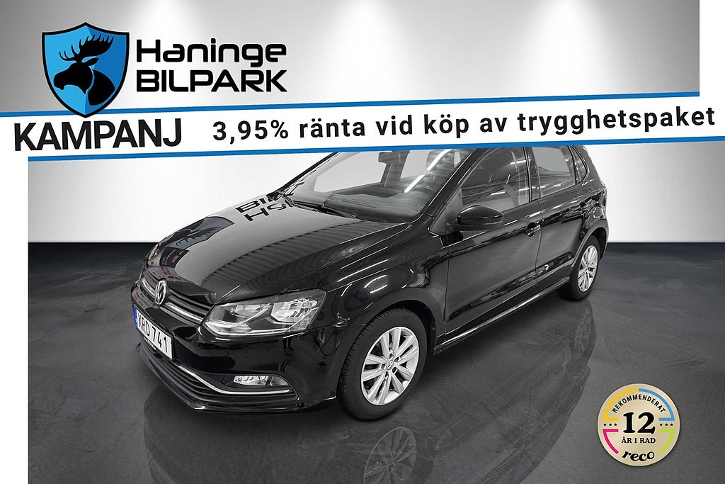 Volkswagen Polo 5-DR 1.2 TSI SUPERDEAL 3,95% / BT / LÅGMILAD