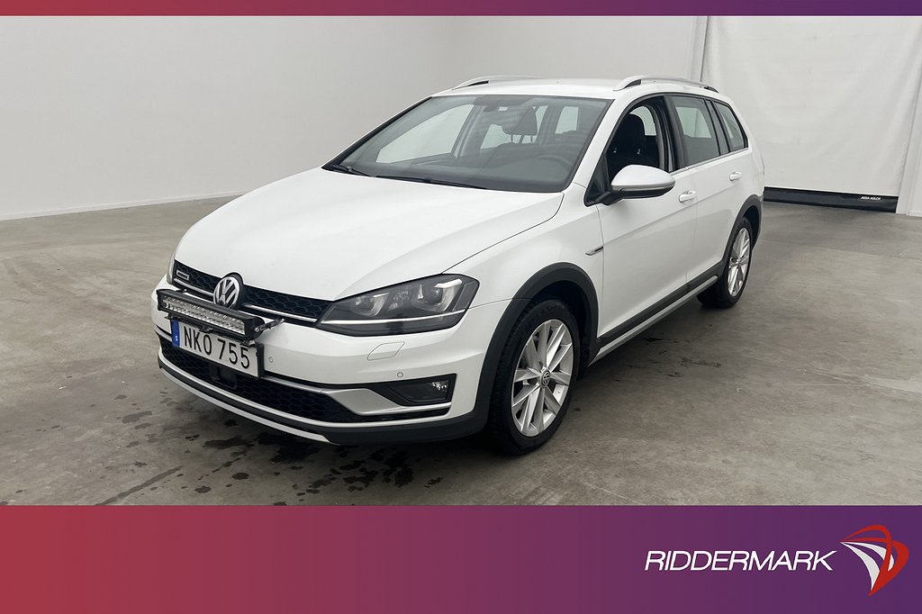 Volkswagen Golf Alltrack TDI 4M 184hk Värmare Kamera Drag