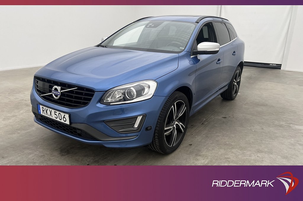 Volvo XC60 D4 AWD R-Design VOC Pano Kamera Navi BLIS Drag